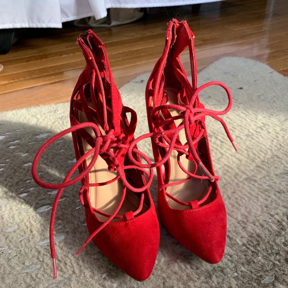Charlotte Russe Red Heels (style Stella)